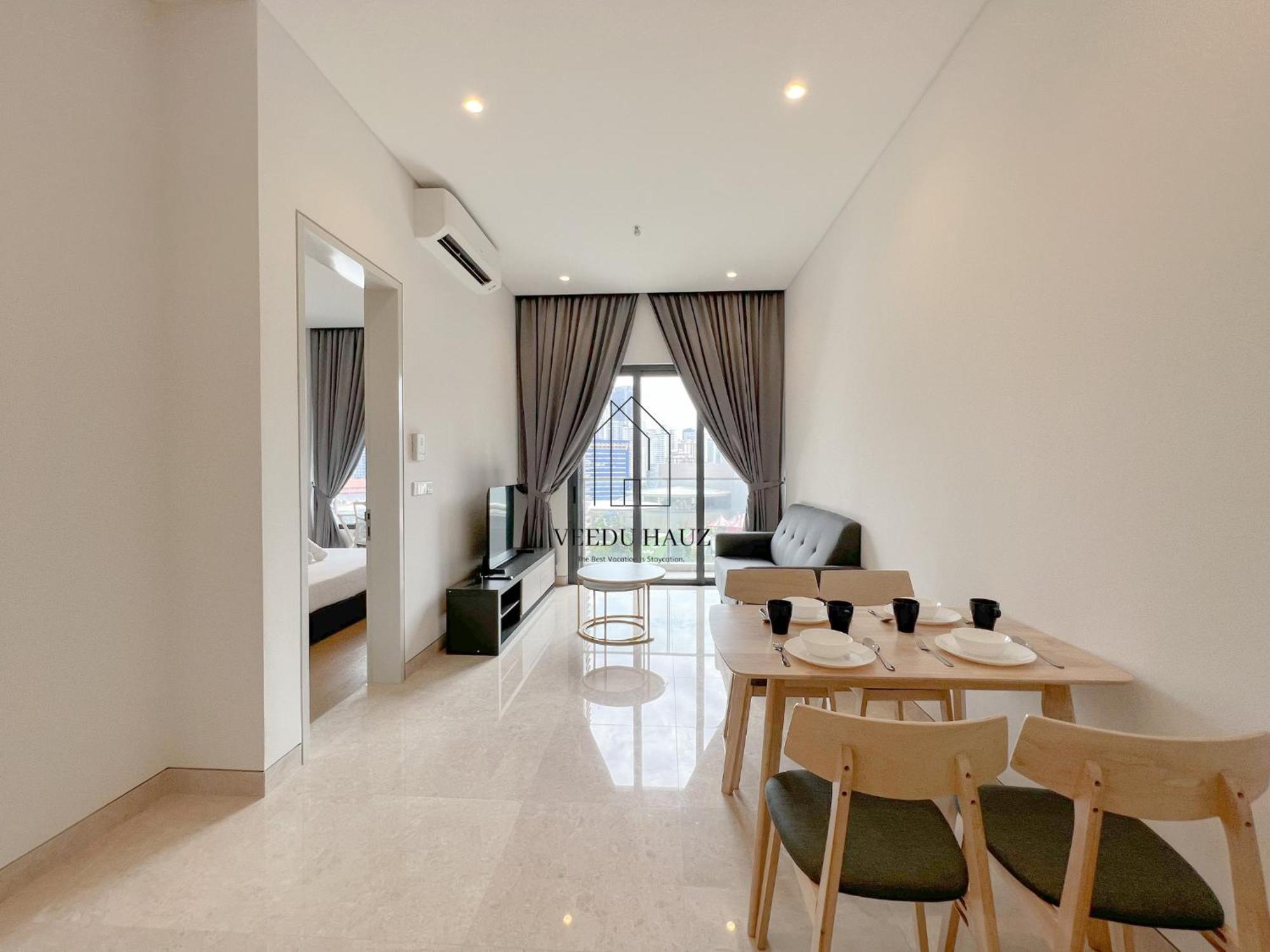 Lucentia Residences Bbcc At Lalaport Kuala Lumpur By Veedu Hauz Buitenkant foto